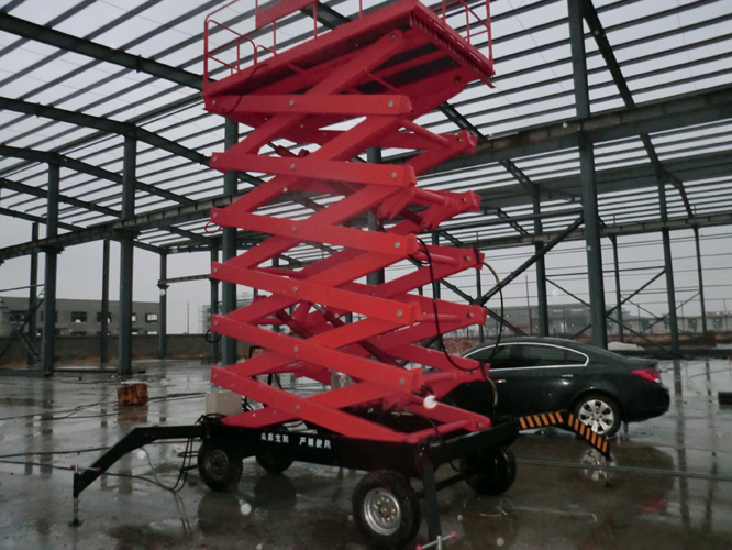 Mobile scissor lift